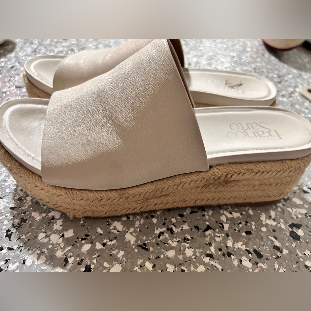 Franco Sarto slip on platform